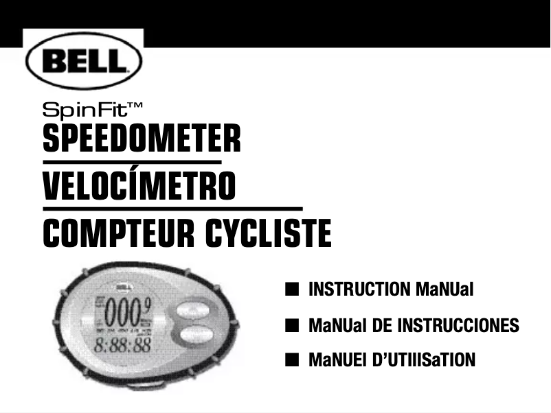 Page n°1 - Manuel utilisateur Bell SpinFit