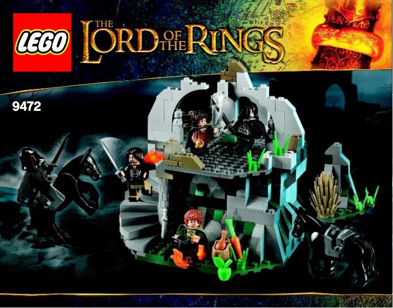 Page n°1 - Manuel utilisateur Lego The Lord of the Rings 9472