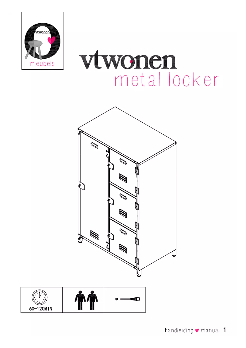 Page 1 de la notice Manuel utilisateur vtwonen Kick