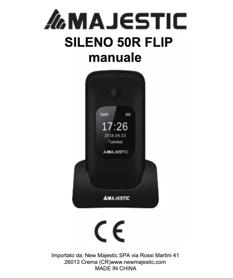 Página 1 del manual Manual de usuario Majestic Sileno 50R