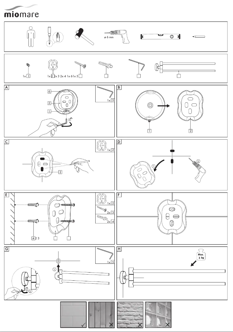 Page n°1 - Manuel utilisateur Miomare HG00543