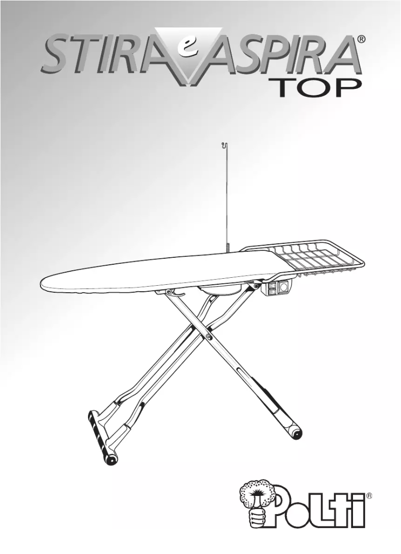 Imagen de la primera página del manual del dispositivo Stira e Aspira Top