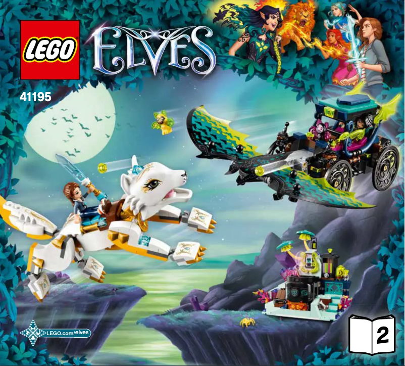 Page 1 de la notice Manuel utilisateur Lego Elves 41195