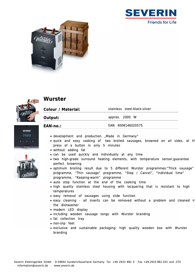 First page image of the manual for WT 5000