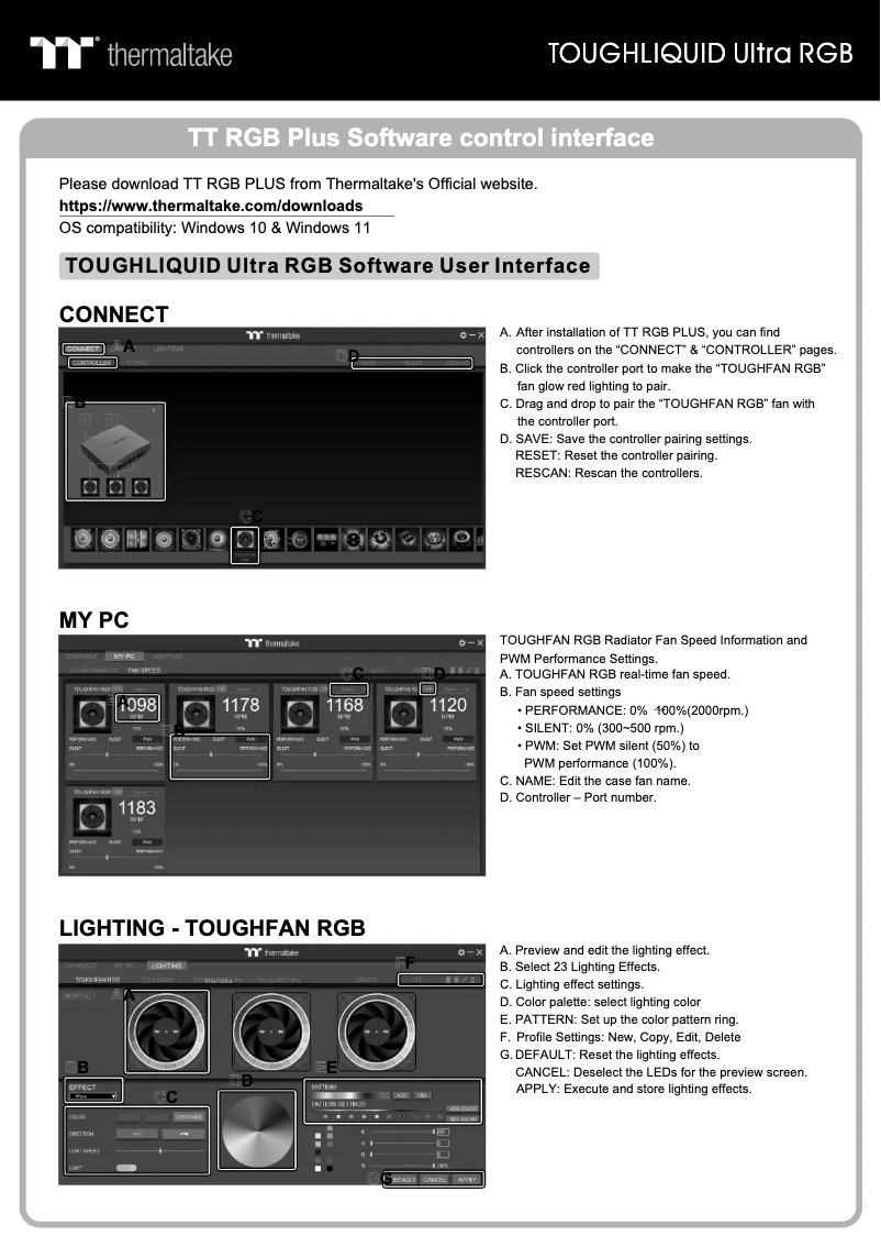Image de la première page du manuel de l'appareil TOUGHLIQUID Ultra 280