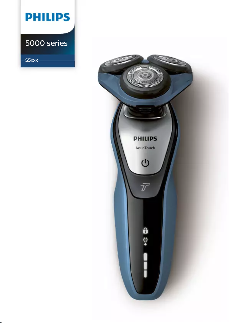 Page n°1 - Manuel utilisateur Philips 5000 series S5651