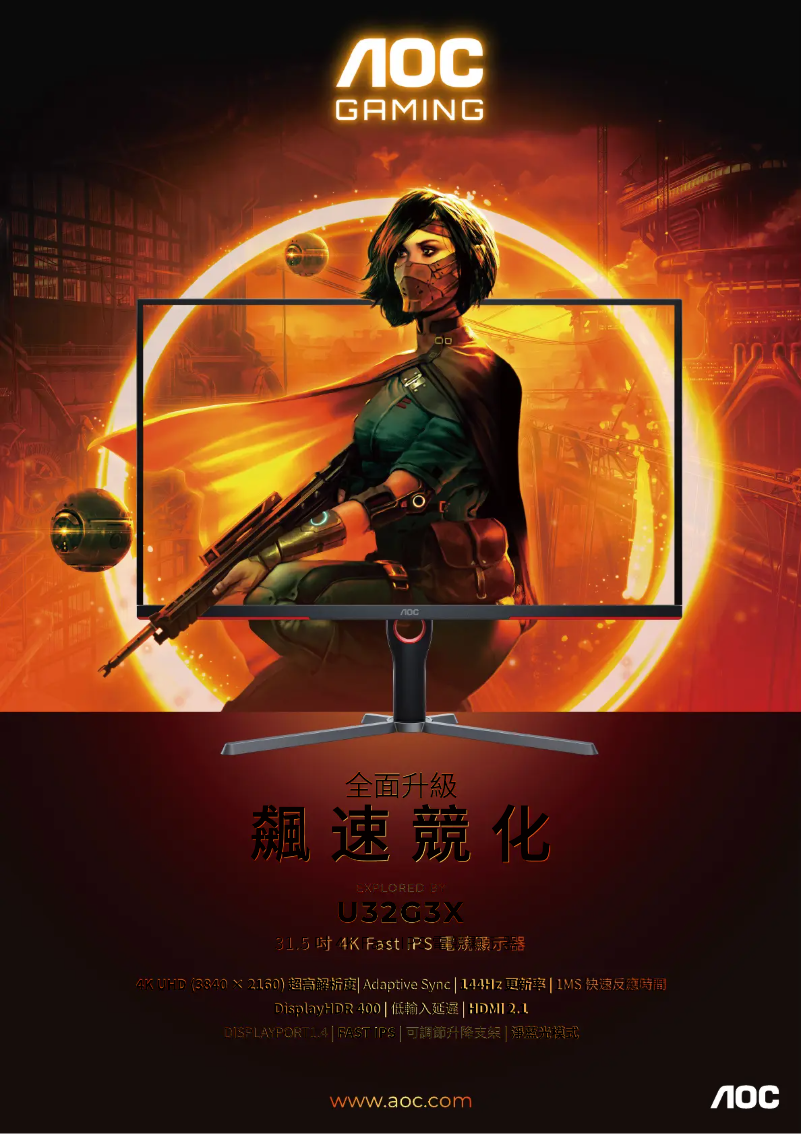 Image de la première page du manuel de l'appareil U32G3X