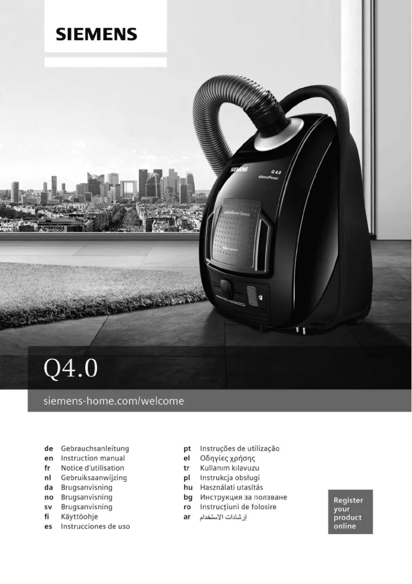 Image de la première page du manuel de l'appareil VSQ4G2132