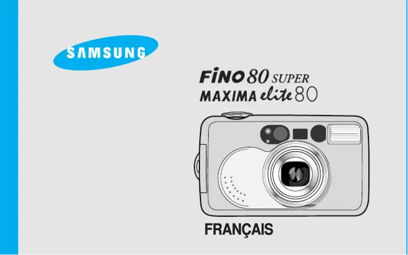 Page 1 de la notice Manuel utilisateur Samsung Fino 80 Super