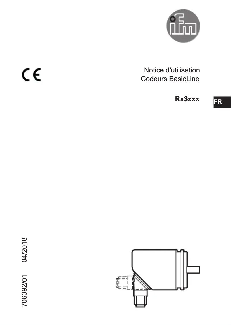 Page n°1 - Manuel utilisateur IFM RO3100