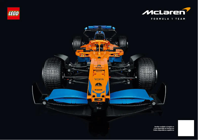 First page image of the manual for Technic 42141