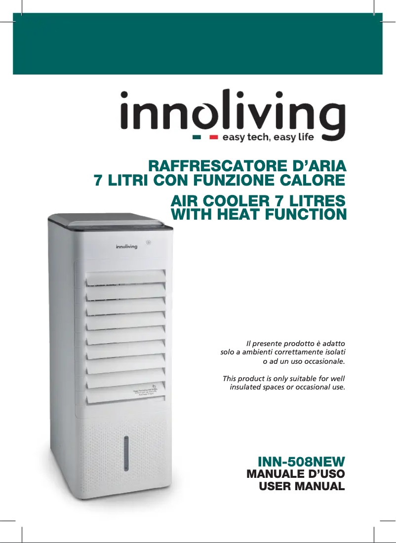 Page n°1 - Manuel utilisateur Innoliving INN-508
