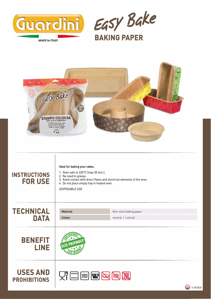 Image de la première page du manuel de l'appareil Easy Bake