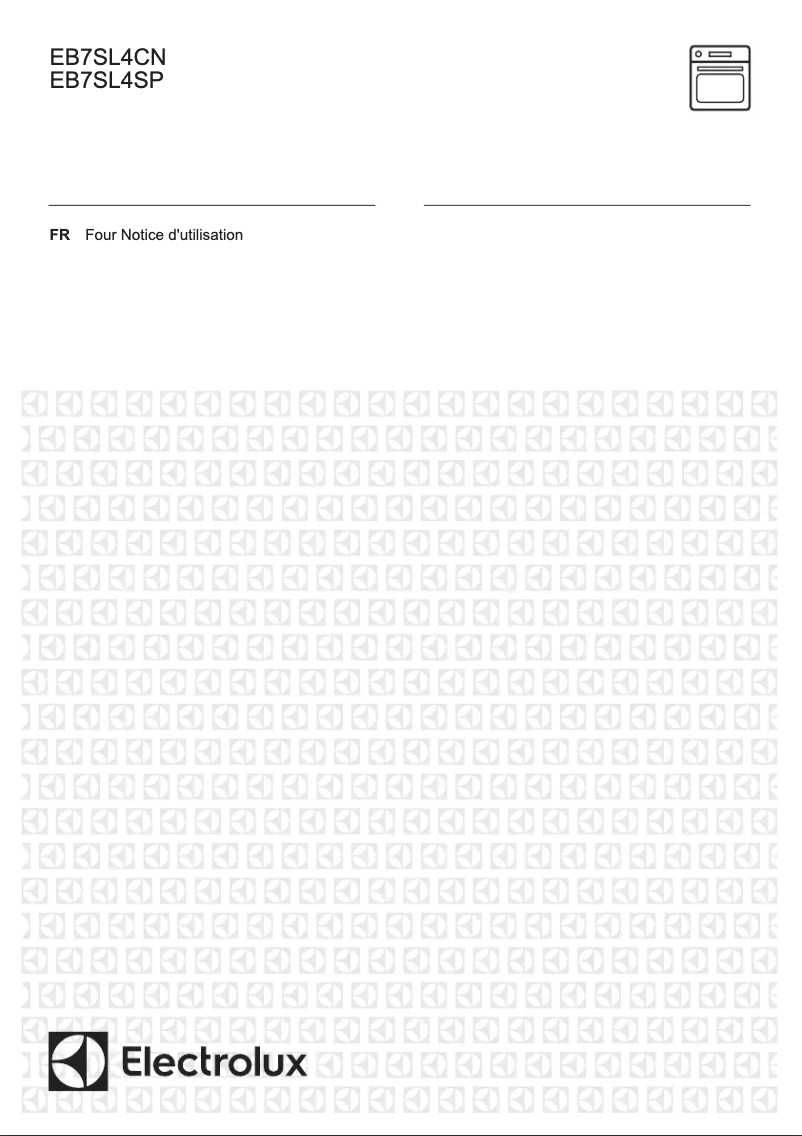 Page 1 de la notice Manuel utilisateur Electrolux EB7SL4CN