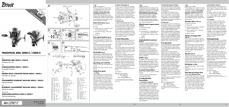 Image de la première page du manuel de l'appareil IAN 278717