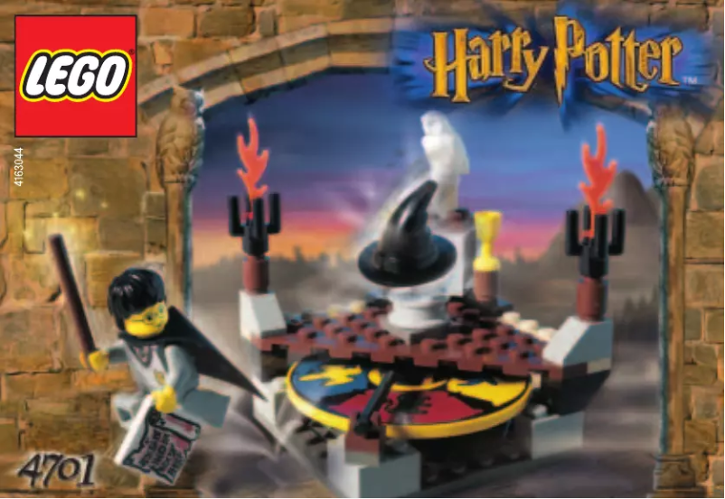 Page 1 de la notice Manuel utilisateur Lego Harry Potter 4701
