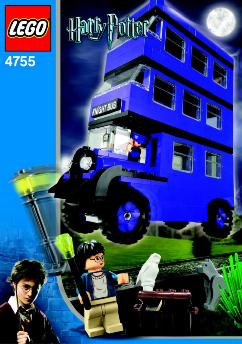 Page n°1 - Manuel utilisateur Lego Harry Potter 4755