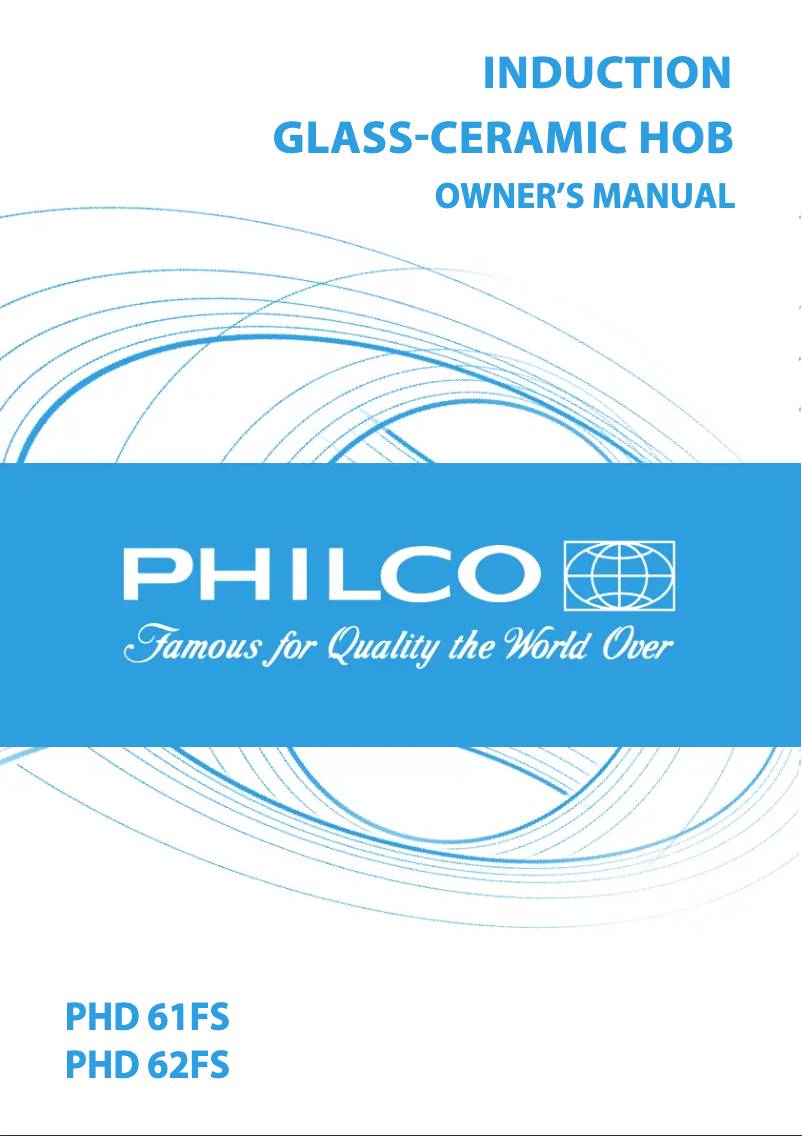 Page n°1 - Manuel utilisateur Philco PHD 61 FS