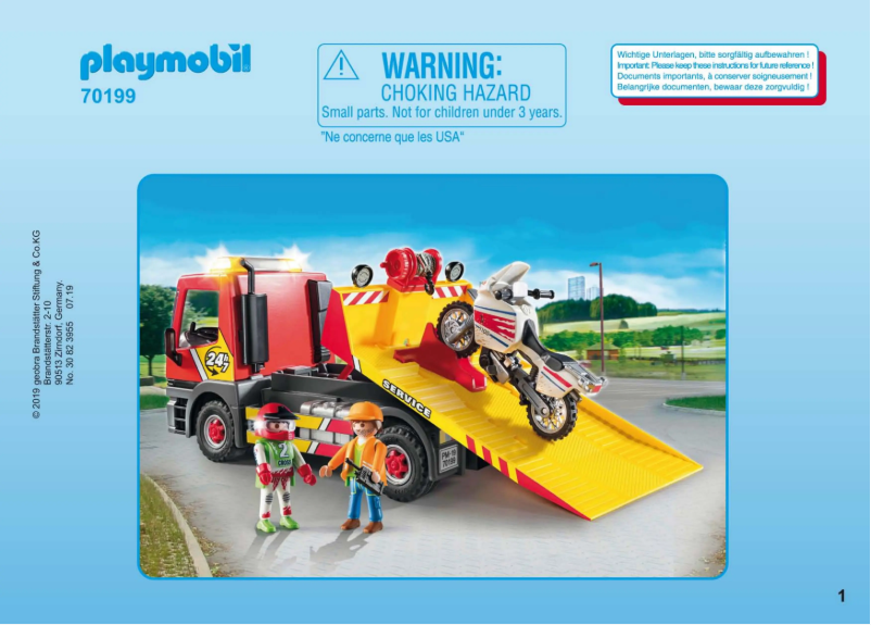 Image de la première page du manuel de l'appareil 70199