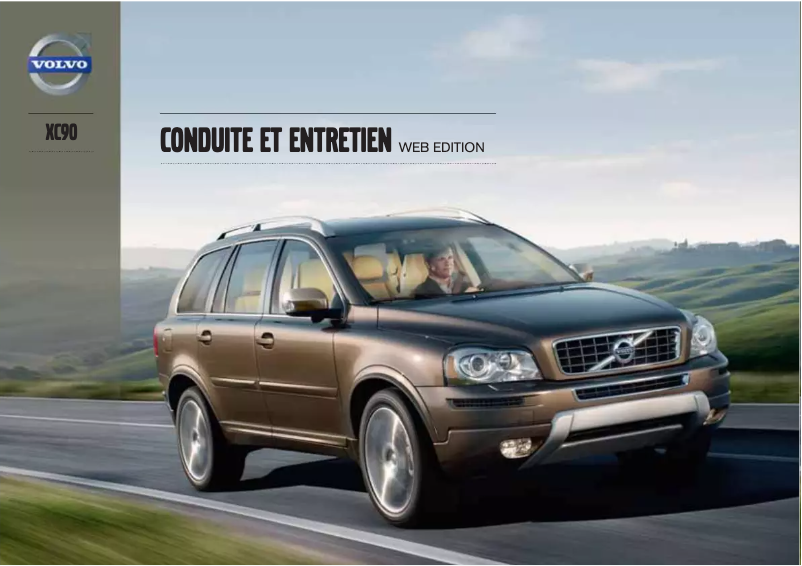 Page 1 de la notice Manuel utilisateur Volvo XC90 (2012)
