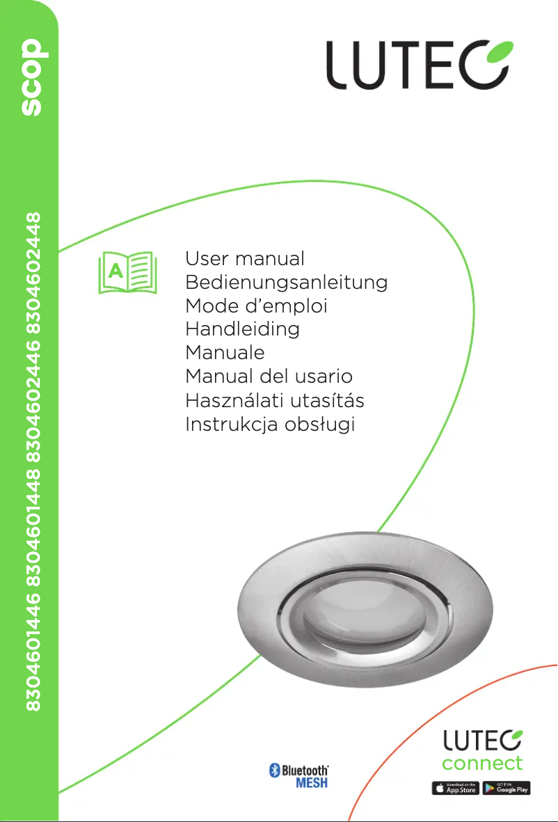 Image de la première page du manuel de l'appareil Scop