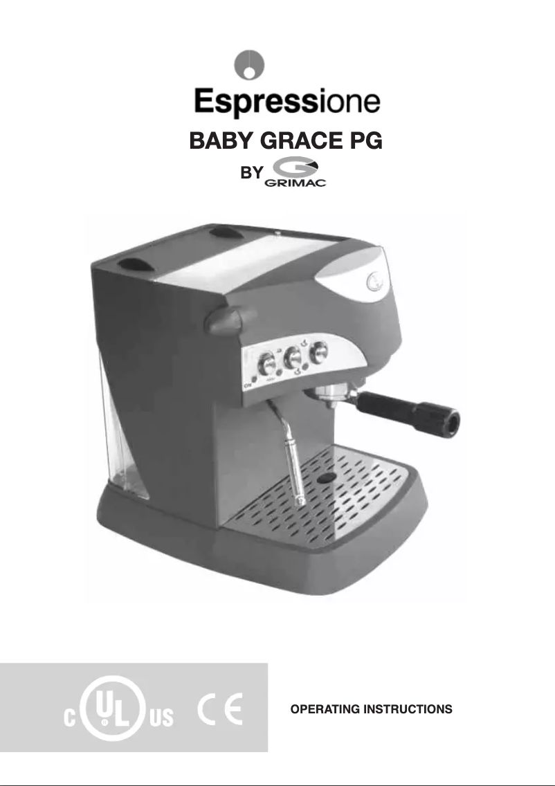 Page n°1 - Manuel utilisateur Grimac Grace Baby
