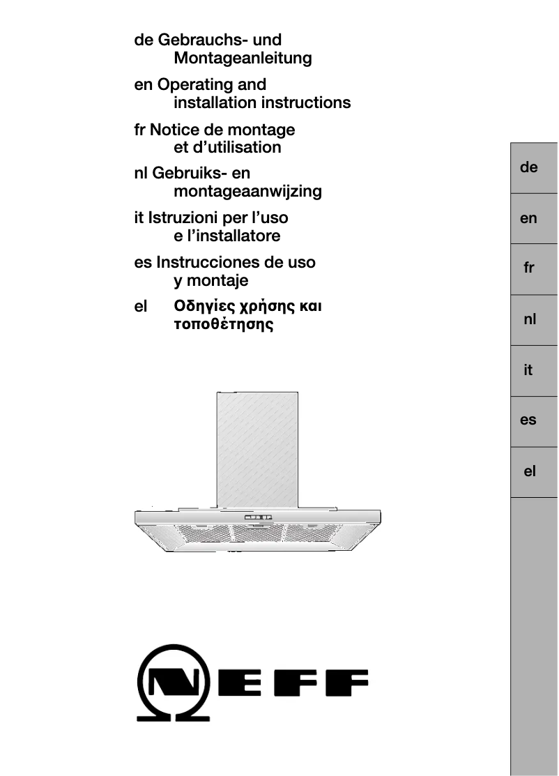 Page 1 de la notice Manuel utilisateur Neff D79T48NO