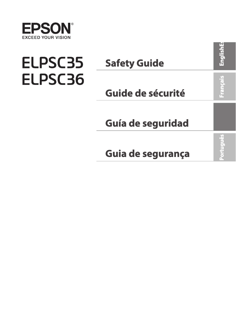 Imagen de la primera página del manual del dispositivo LS500W