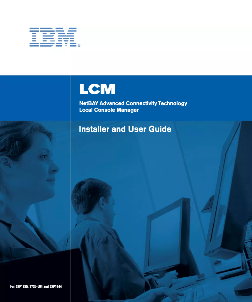Page n°1 - Manuel utilisateur IBM eServer xSeries 255