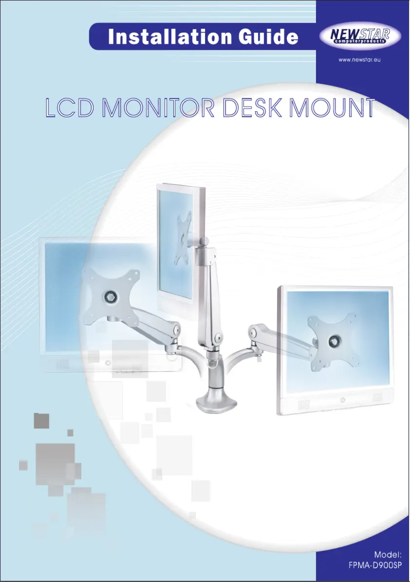 Page n°1 - Manuel utilisateur Newstar FPMA-D900SP