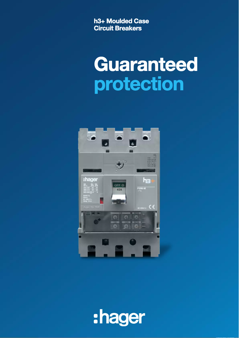 Página 1 del manual Folleto Hager HND630H