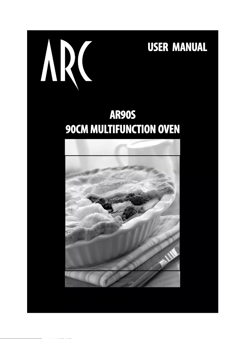 Page 1 de la notice Manuel utilisateur ARC AR90S