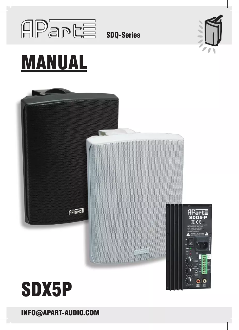 Page n°1 - Manuel utilisateur APart SDQ5P-BL