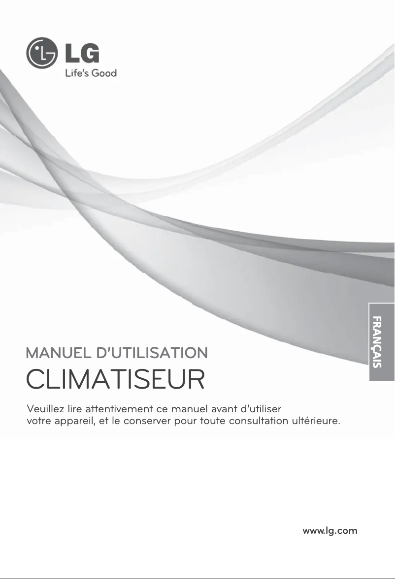 Page 1 de la notice Manuel utilisateur LG AS-W126F1G0