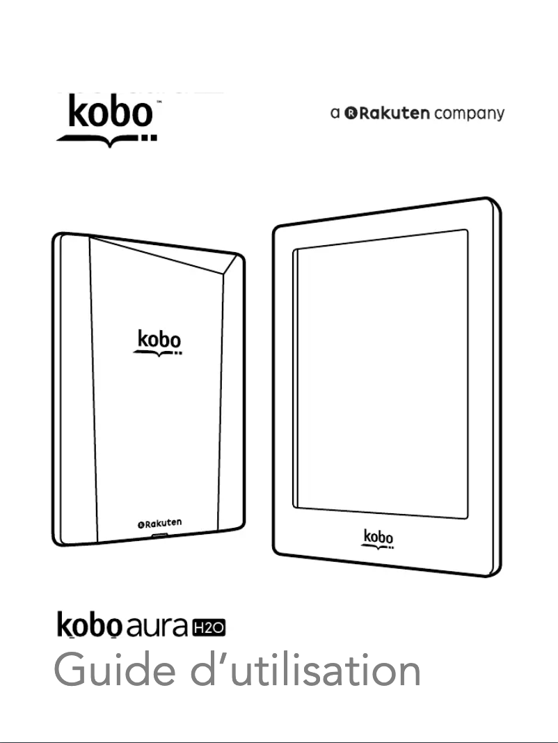 Page n°1 - Manuel utilisateur Kobo Aura H20
