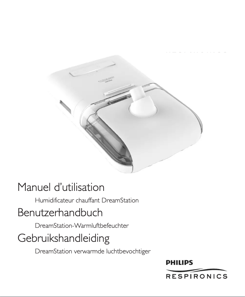 Page n°1 - Manuel utilisateur Philips Respironics DreamStation