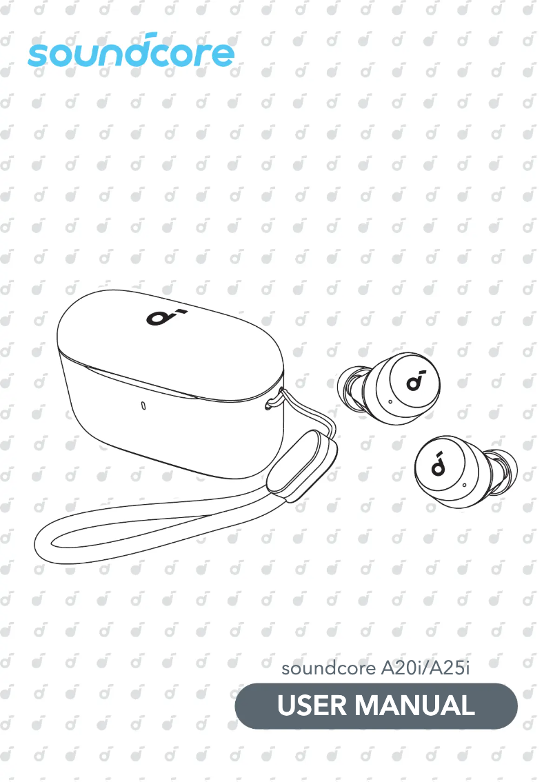 Page n°1 - Manuel utilisateur Soundcore A25i