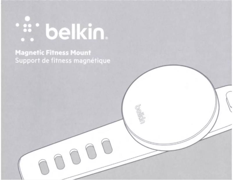 Page n°1 - Manuel utilisateur Belkin Magnetic Fitness Mount