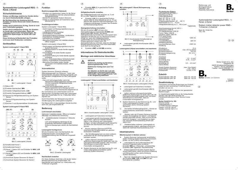 Image de la première page du manuel de l'appareil 155