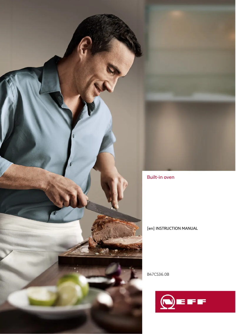 Page n°1 - Manuel utilisateur Neff B47CS36N0B