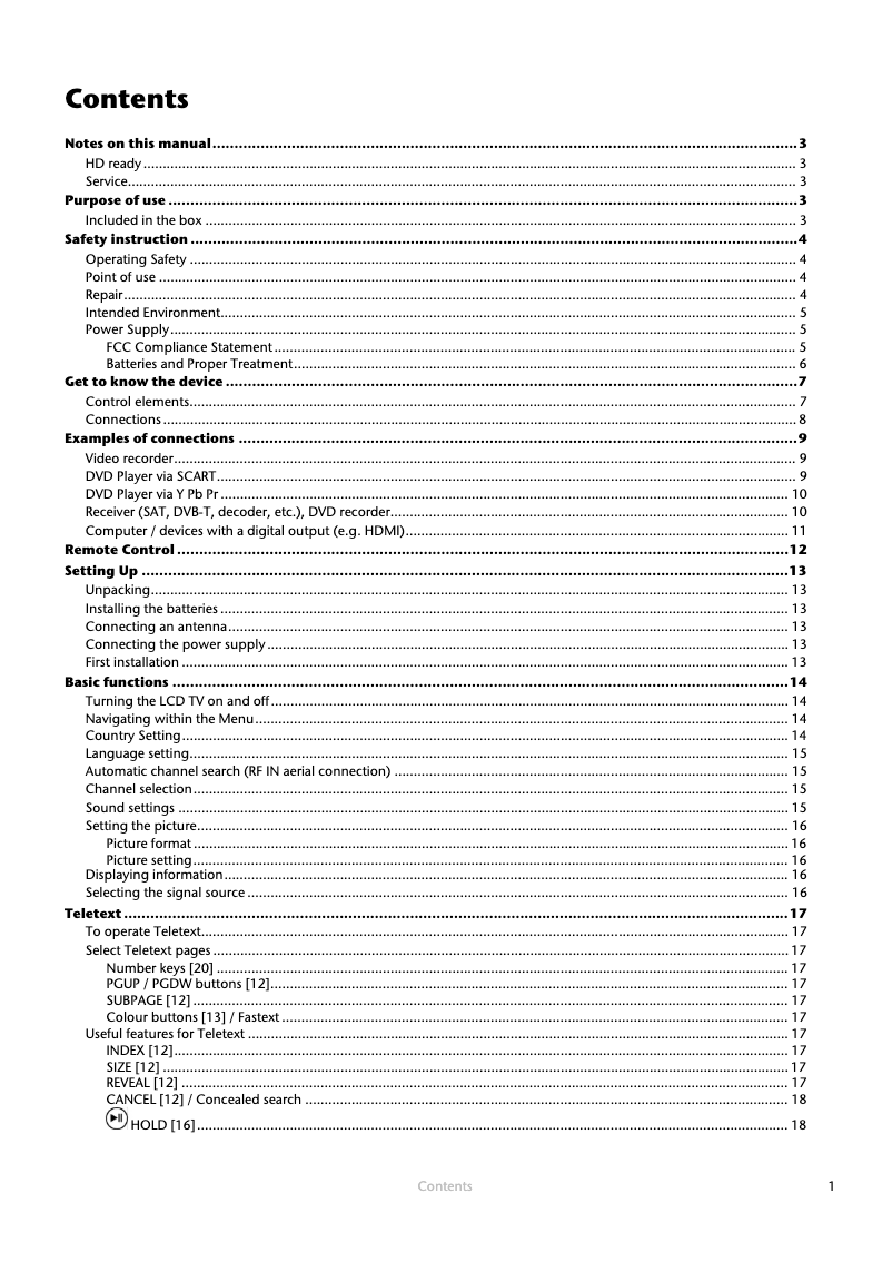 Page 1 de la notice Manuel utilisateur Medion MD 33332