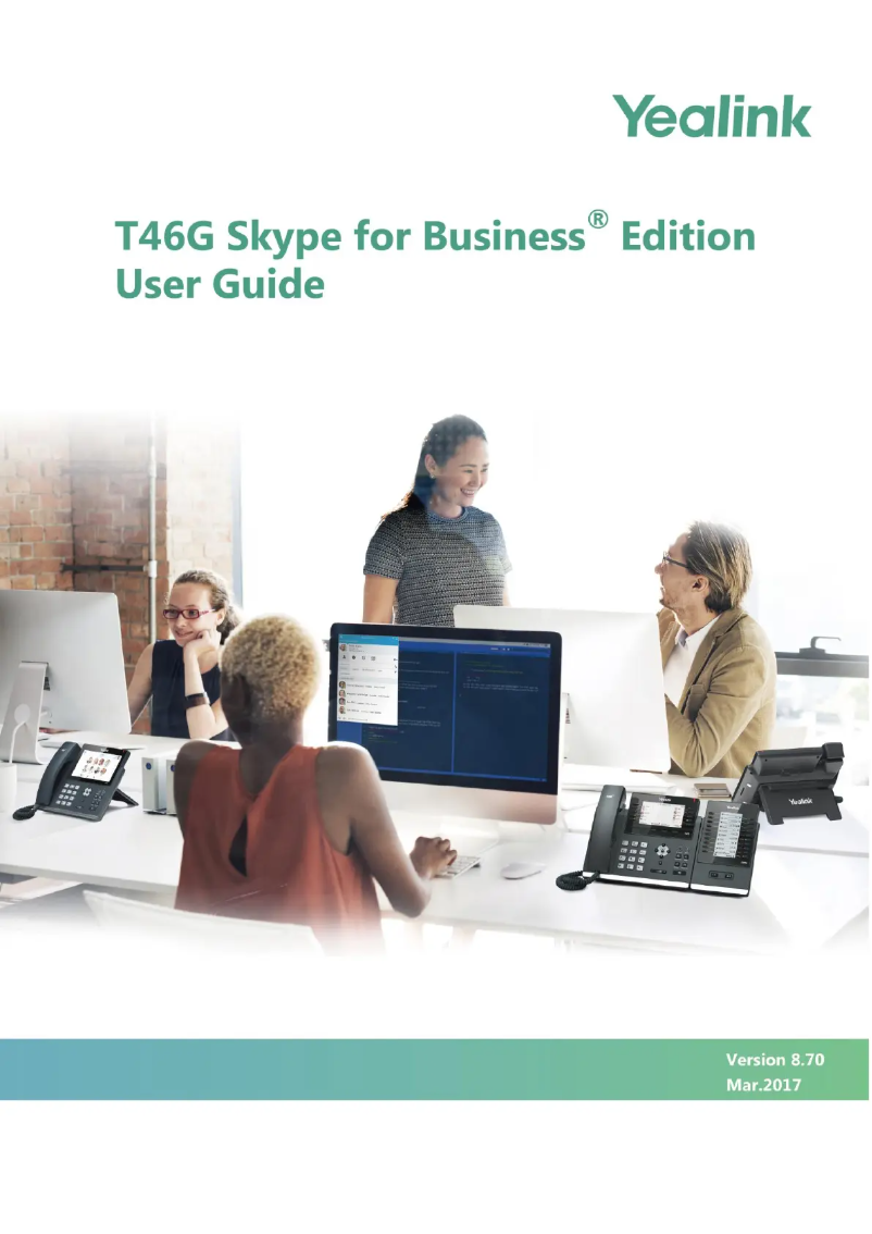 Image de la première page du manuel de l'appareil T46G