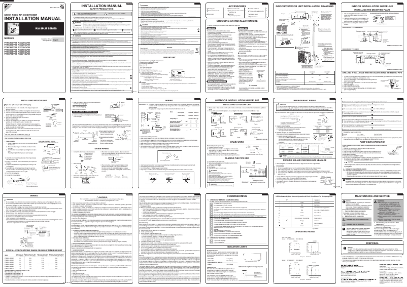 Página 1 del manual Manual de usuario Daikin RXC35CV1B