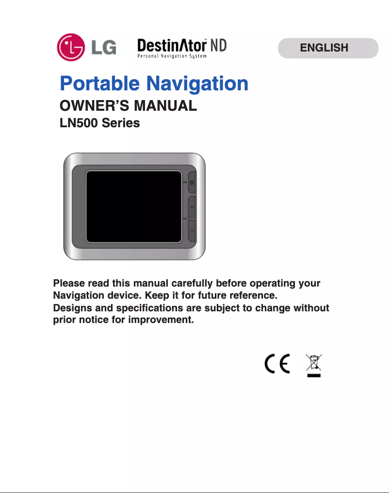 Page n°1 - Manuel utilisateur LG LN515