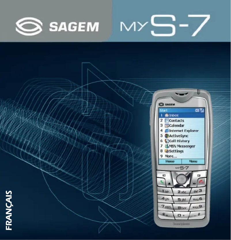 Image de la première page du manuel de l'appareil myS-7
