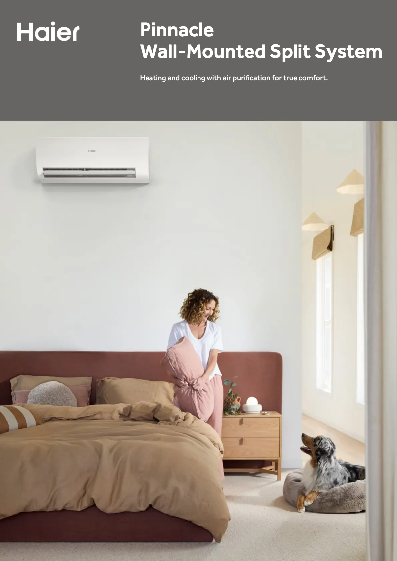 Page 1 de la notice Brochure Haier AS90PFDHRA