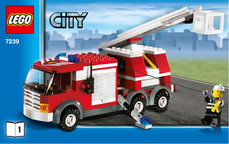 Page n°1 - Manuel utilisateur Lego City 7241