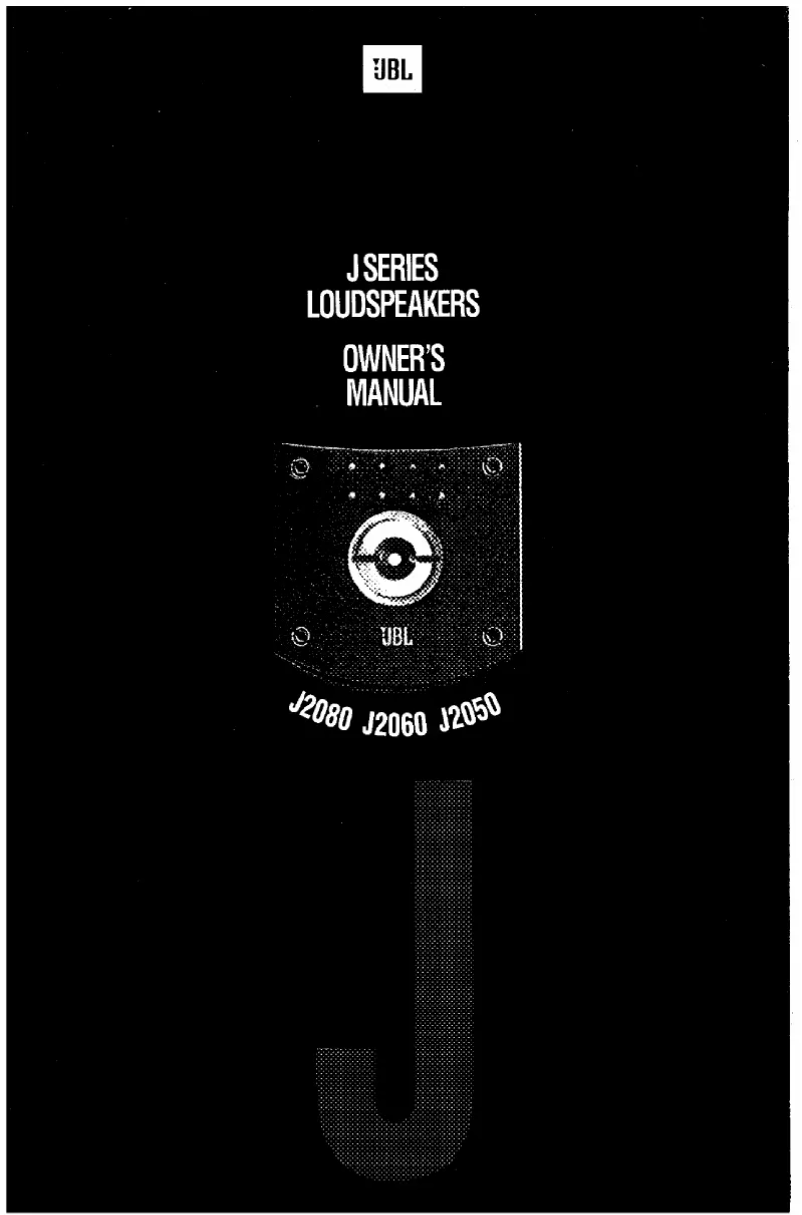 Image de la première page du manuel de l'appareil J2080