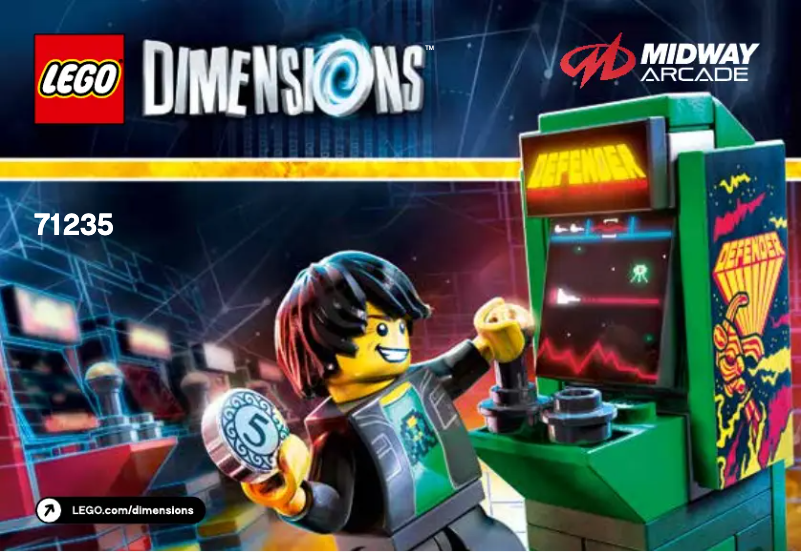 Page 1 de la notice Manuel utilisateur Lego Dimensions 71235