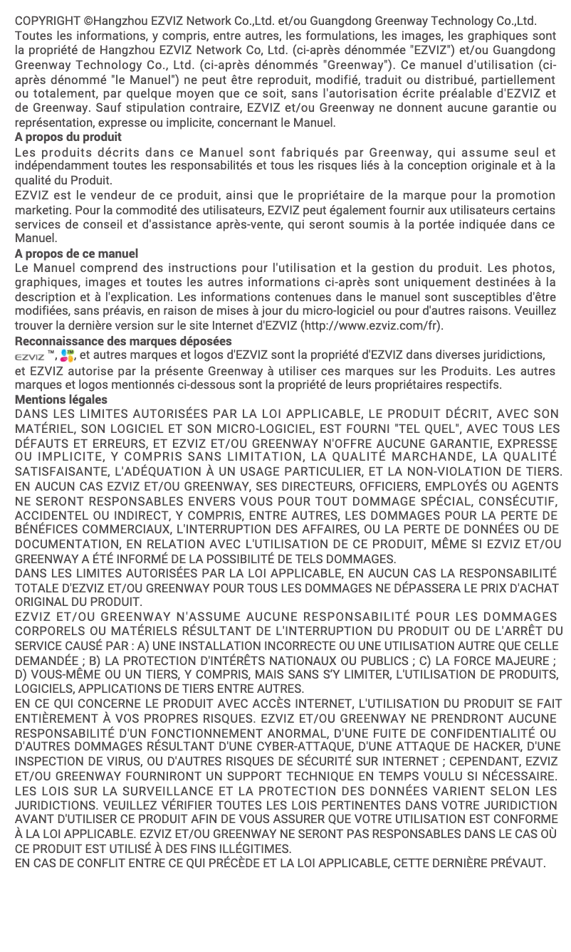 Página 1 del manual Manual de usuario EZVIZ PS600